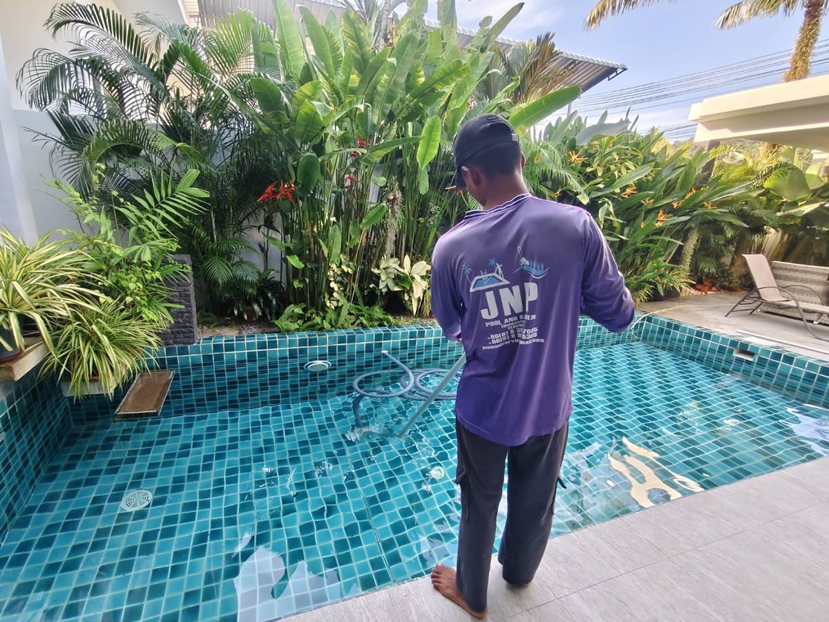 pool equipment installation in Phuket